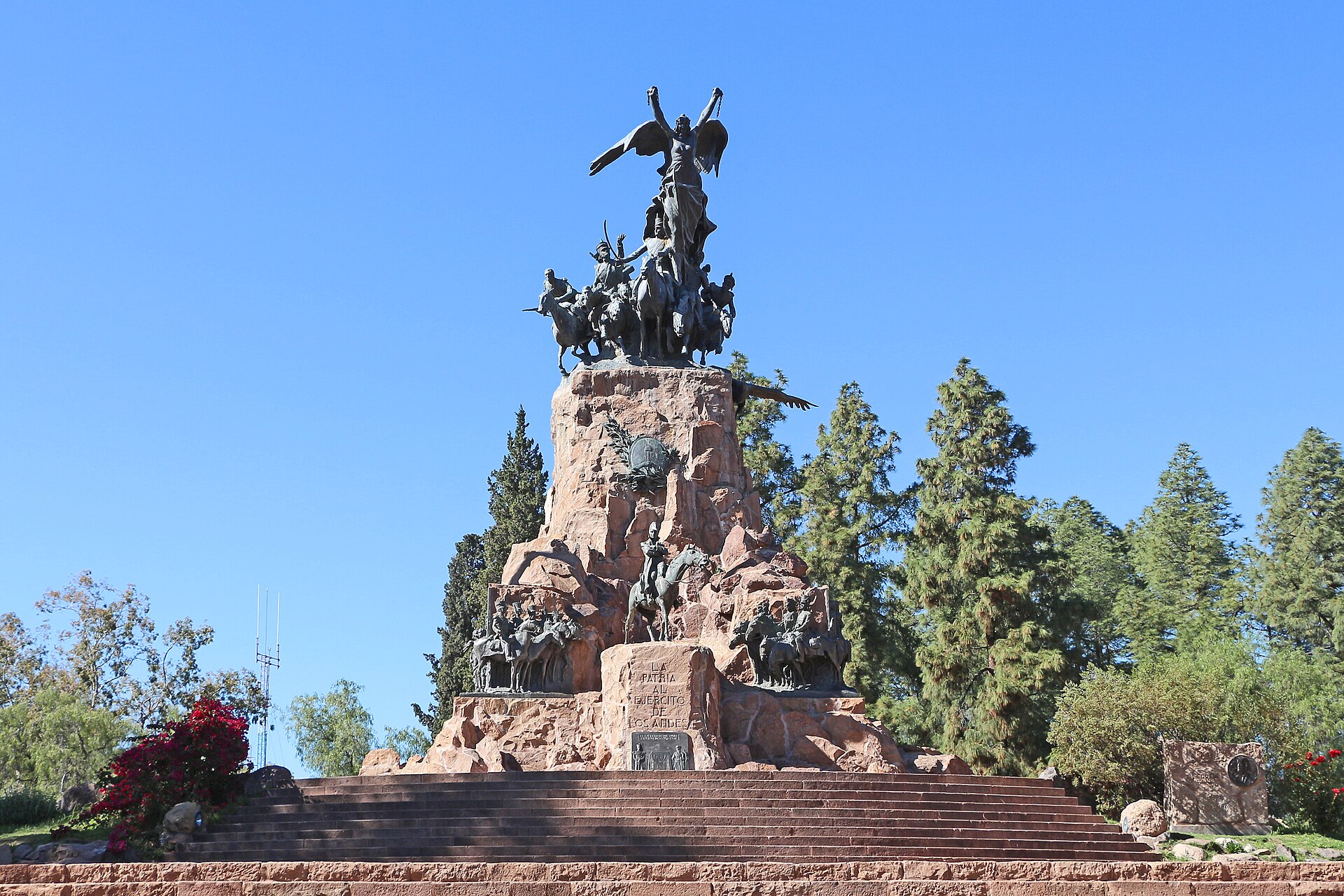 Army of the Andes monument at Cerro de la Gloria, Mendoza